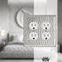 Hand Hammered Duplex Outlet Switch Wall Plate - Brushed Nickel Finish